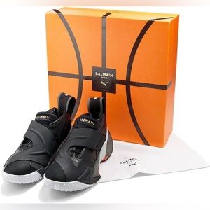 BALMAIN x Puma Athletic Court Black - Size 12